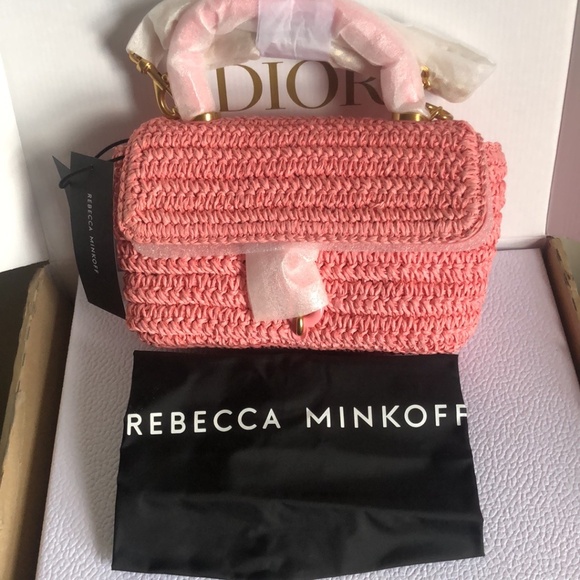 Rebecca Minkoff  Edie Woven Top Handle Bag - Picture 5 of 6